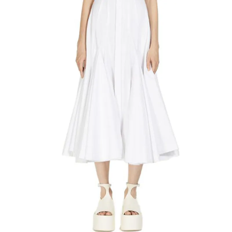 SportMa Sleeveless Dress Women's White-4