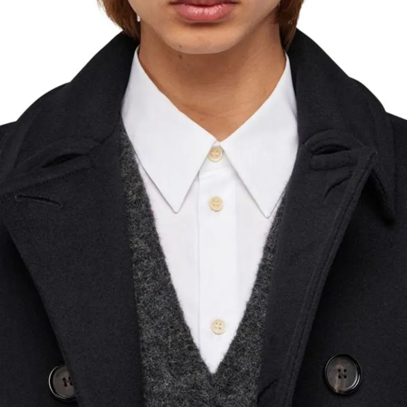 Ferragamo Double Breasted Peacoat-6