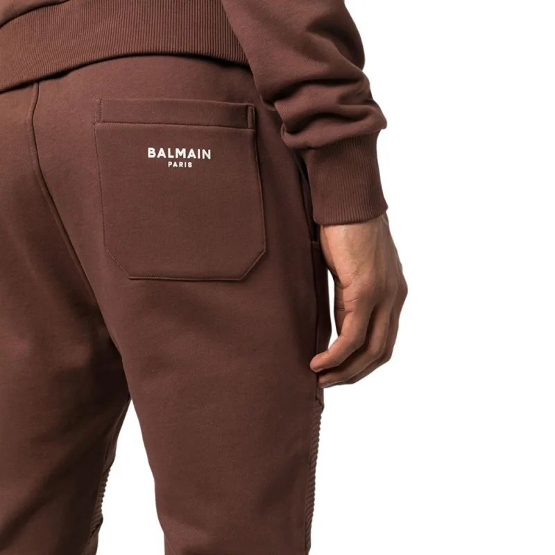 BALMAIN Logo print Track Pants-4