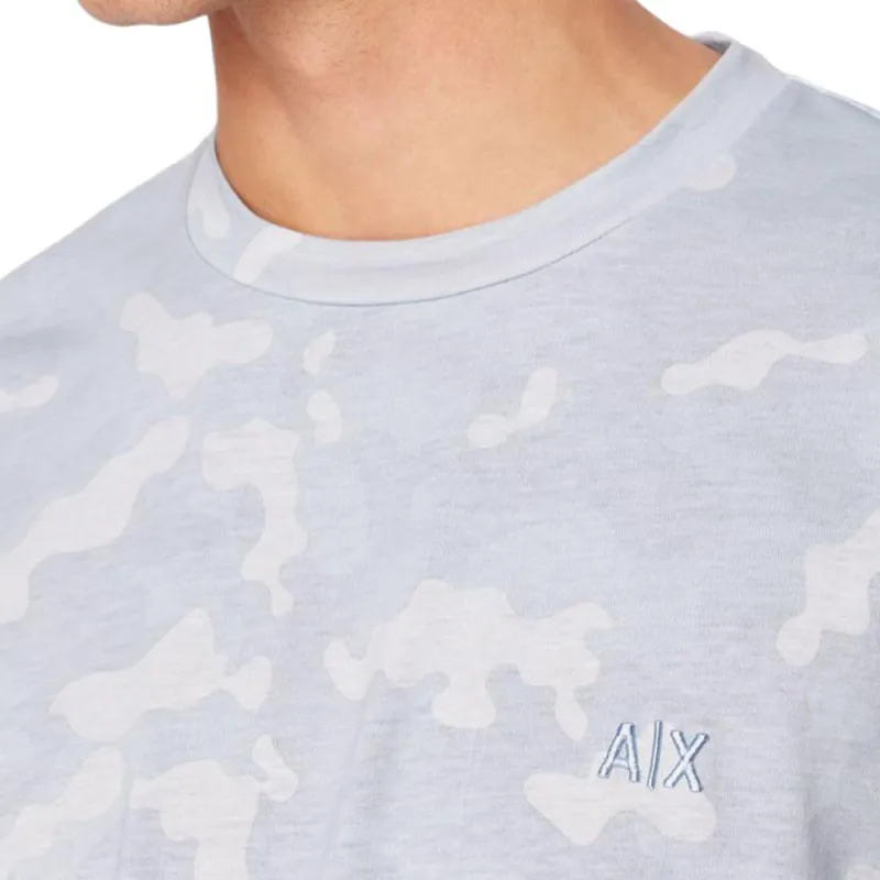ARMANI EXCHANGEAE SS24 T Shirt Men's Light Blue-4