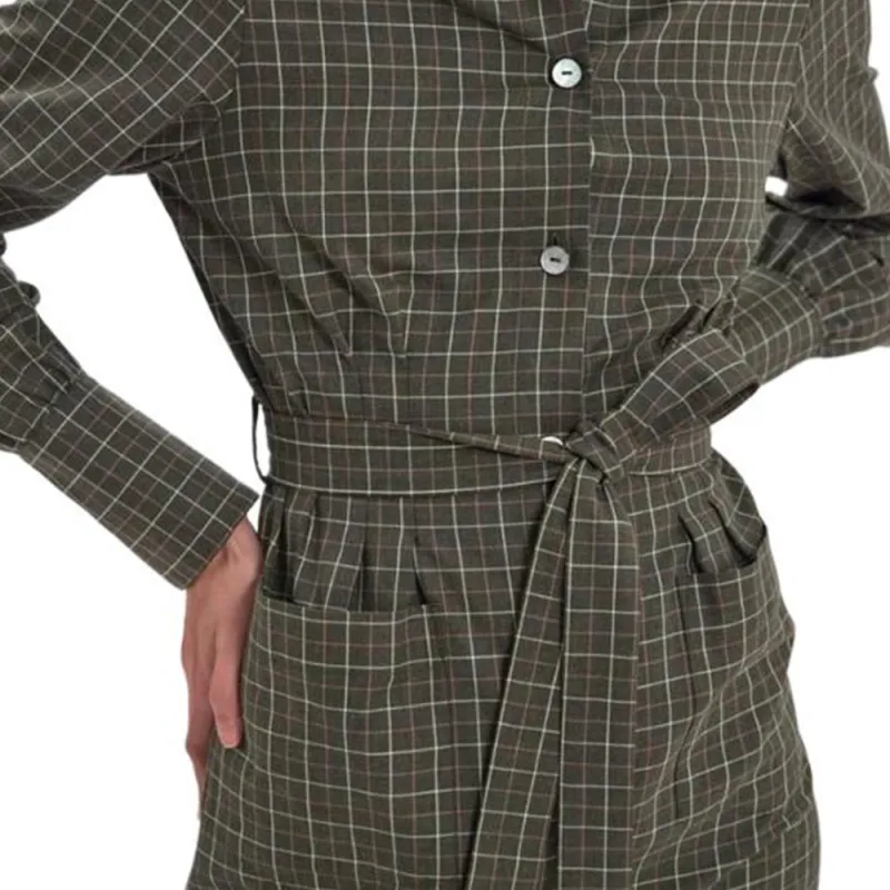 INES DE LA FRESSANGE Long Sleeved Dress Women's Green-5