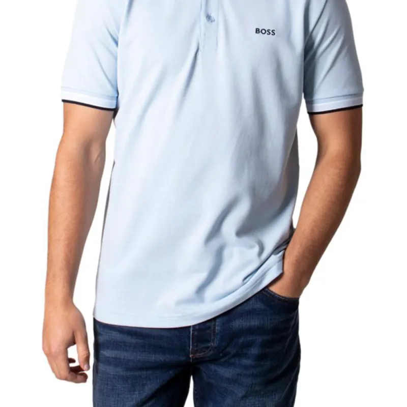 HUGO BOSS SS23 Polo Shirt Men's Light Blue-5