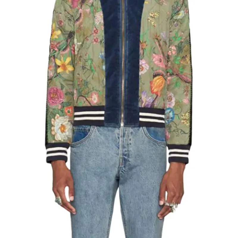 GUCCI Jackets Coats Unisex Green-3
