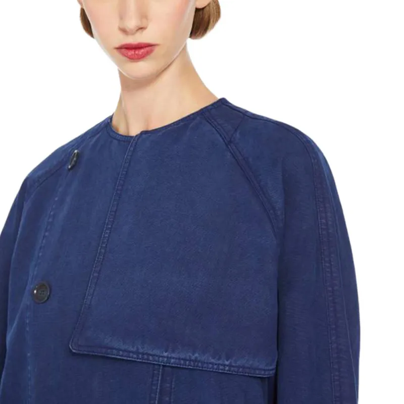 MaxMara Calao Canvas Trench Coat-4