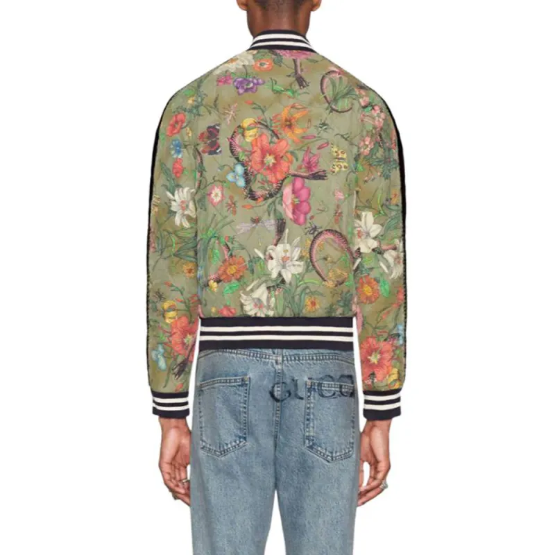 GUCCI Jackets Coats Unisex Green-2