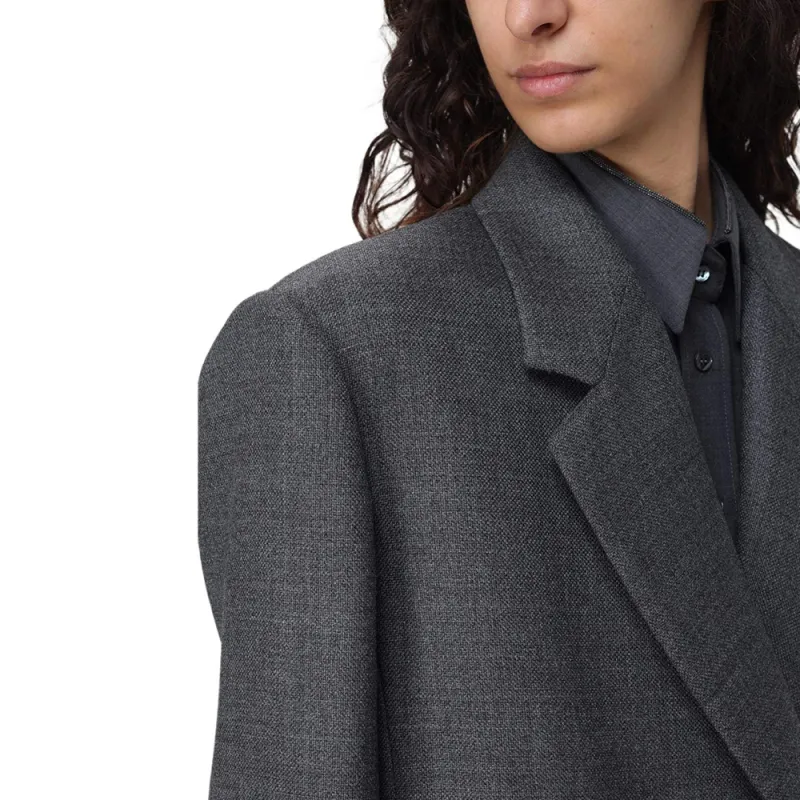 Brunello Cucinelli Long Sleeved Oversized Coat-6