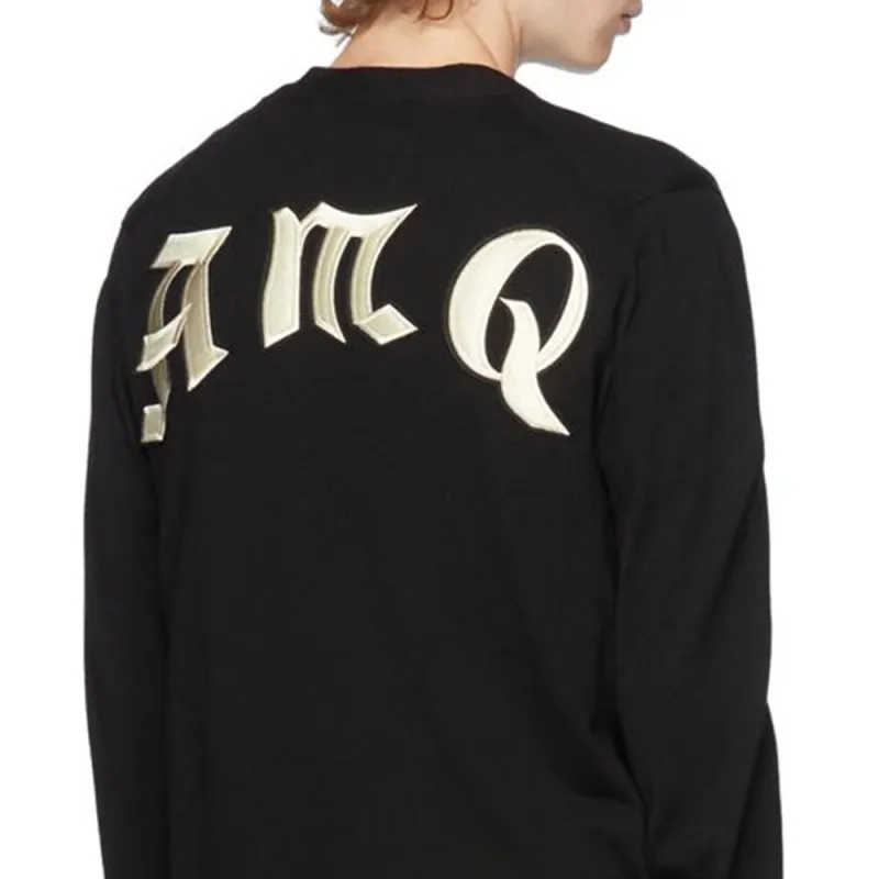 Alexander McQueen Sweaters Men Black-4