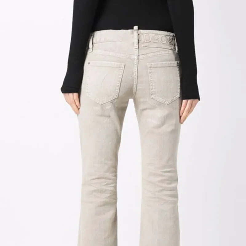 DSQUARED 2 Jeans Women's Khaki-5