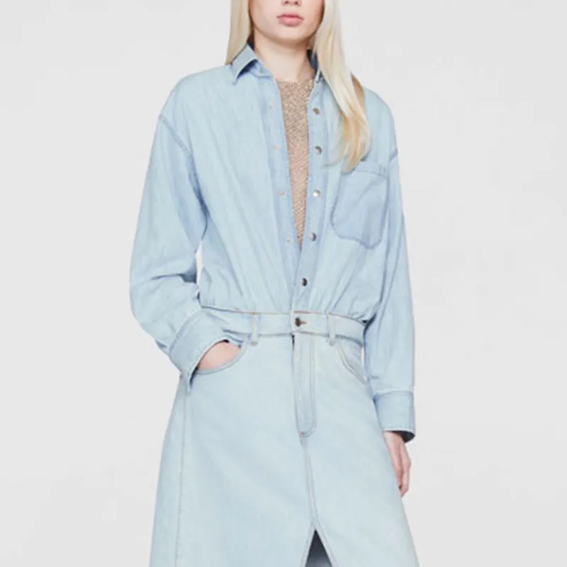 Stella McCartney Denim Shirt Dress-3