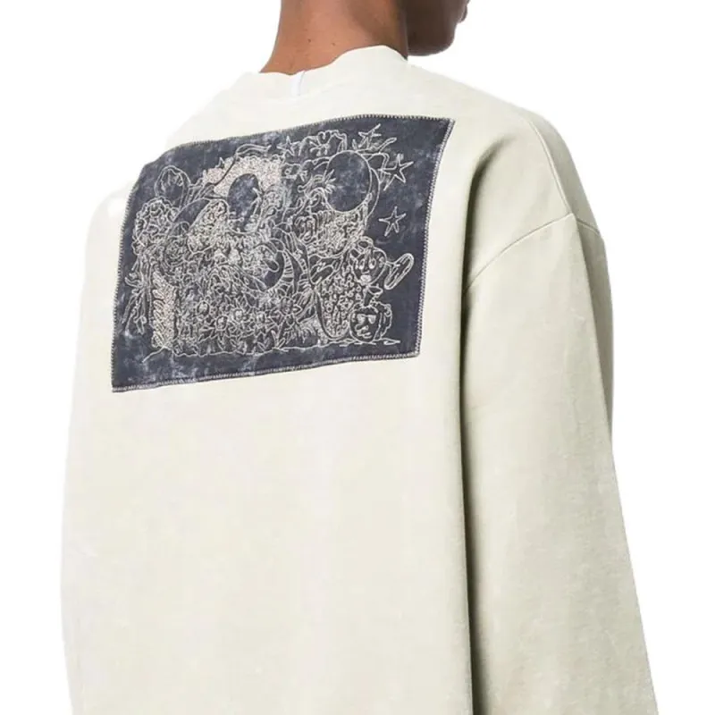 Mcq Stonewashed Graphic print Sweatshirt-3