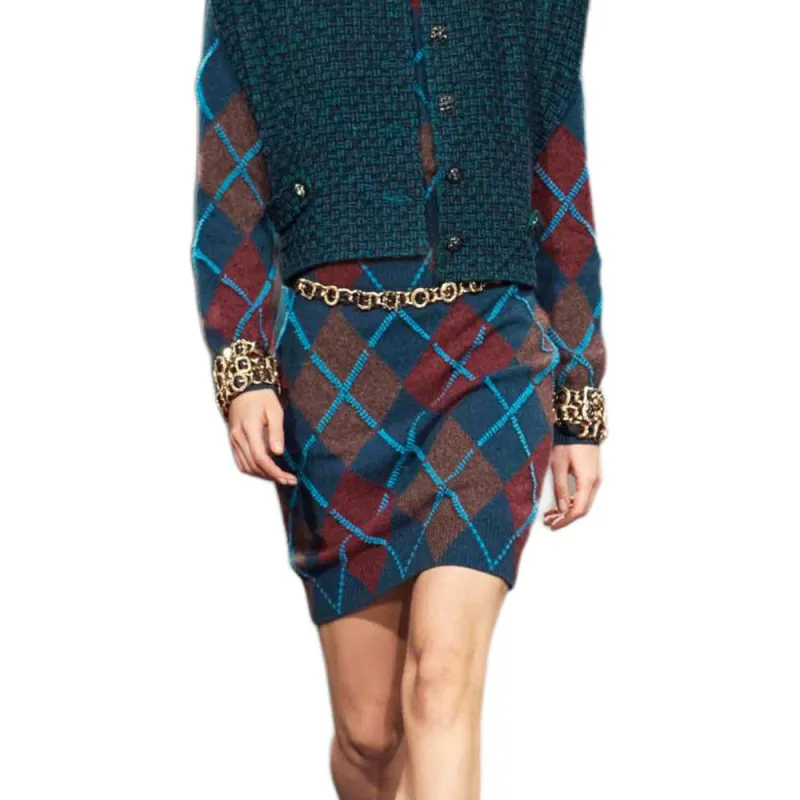 CHANEL Casual Short Skirts Women's Multicolor-3