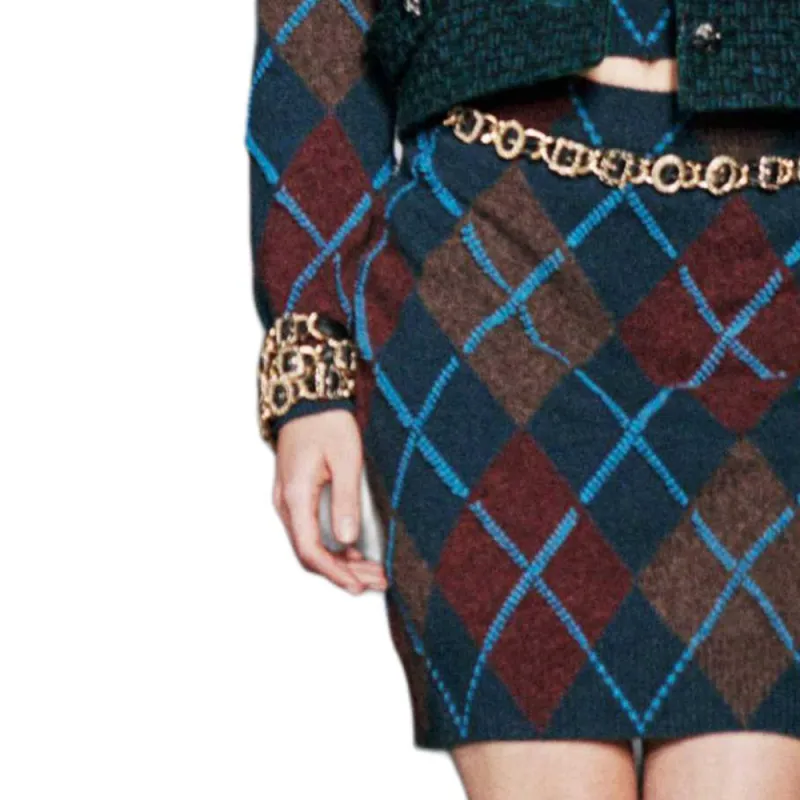 CHANEL Casual Short Skirts Women's Multicolor-4