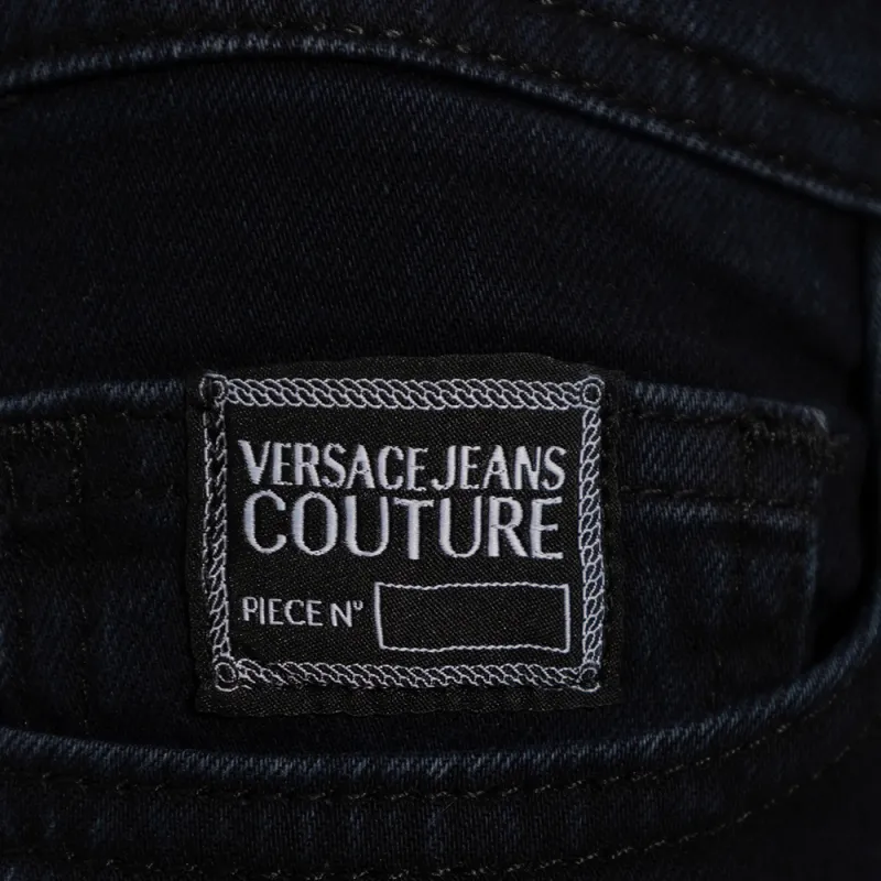 VERSACE JEANS COUTURE Logo plaque Skinny Jeans-4