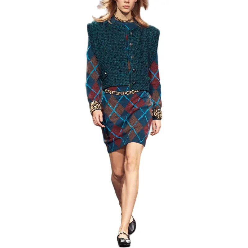 CHANEL Casual Short Skirts Women's Multicolor-1