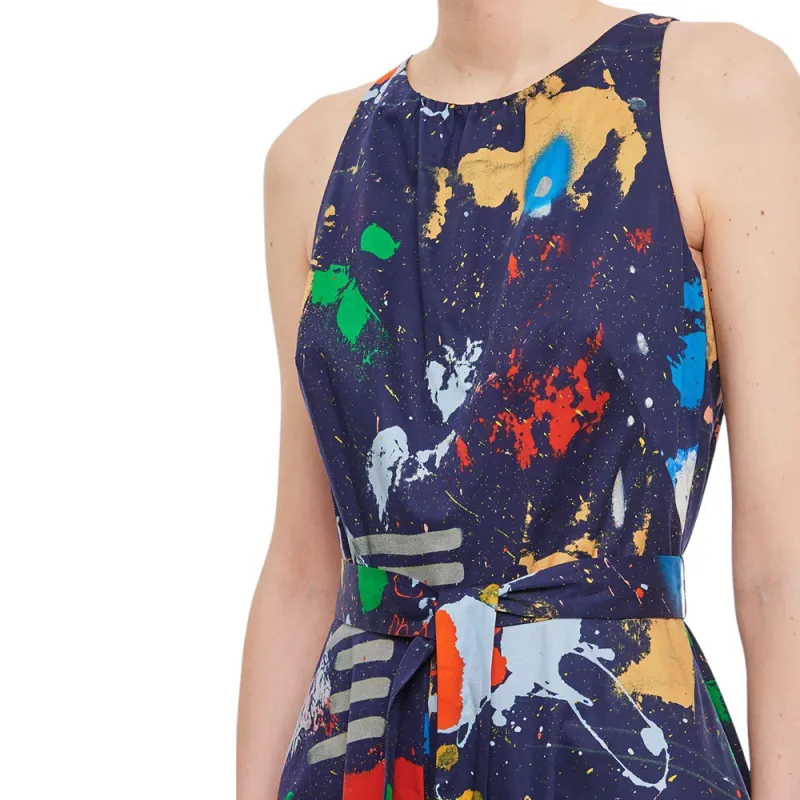 Polo Ralph Lauren All-Over Patterned Sleeveless Dress-2