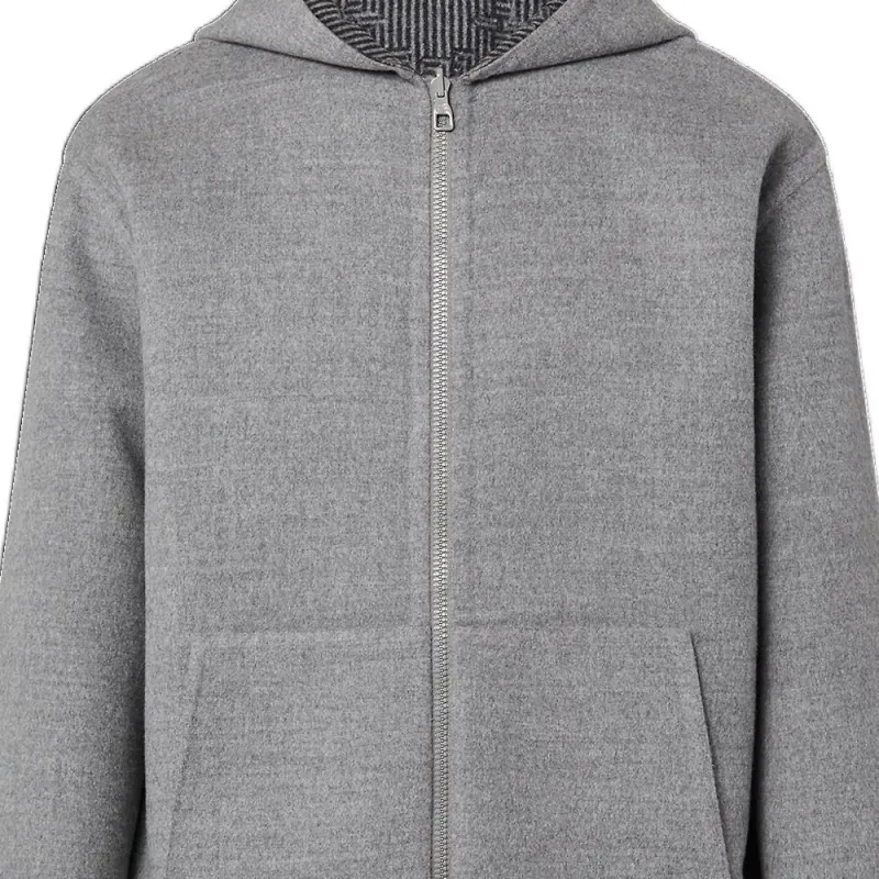 LOUIS VUITTON Reversible Double Face Hooded Blouson-5
