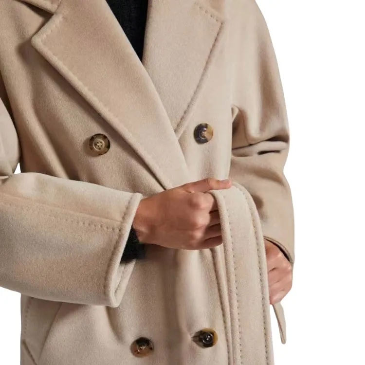 MaxMara Coats Women's Sand-3