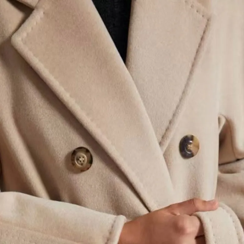 MaxMara Coats Women's Sand-4