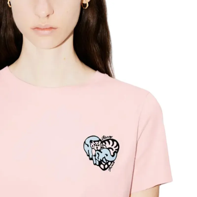 KENZO Jungle Heart Crewneck T Shirt-5
