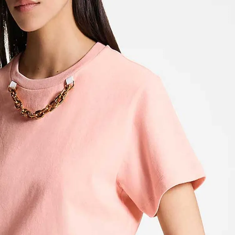LOUIS VUITTON T Shirt Women's Pink-5