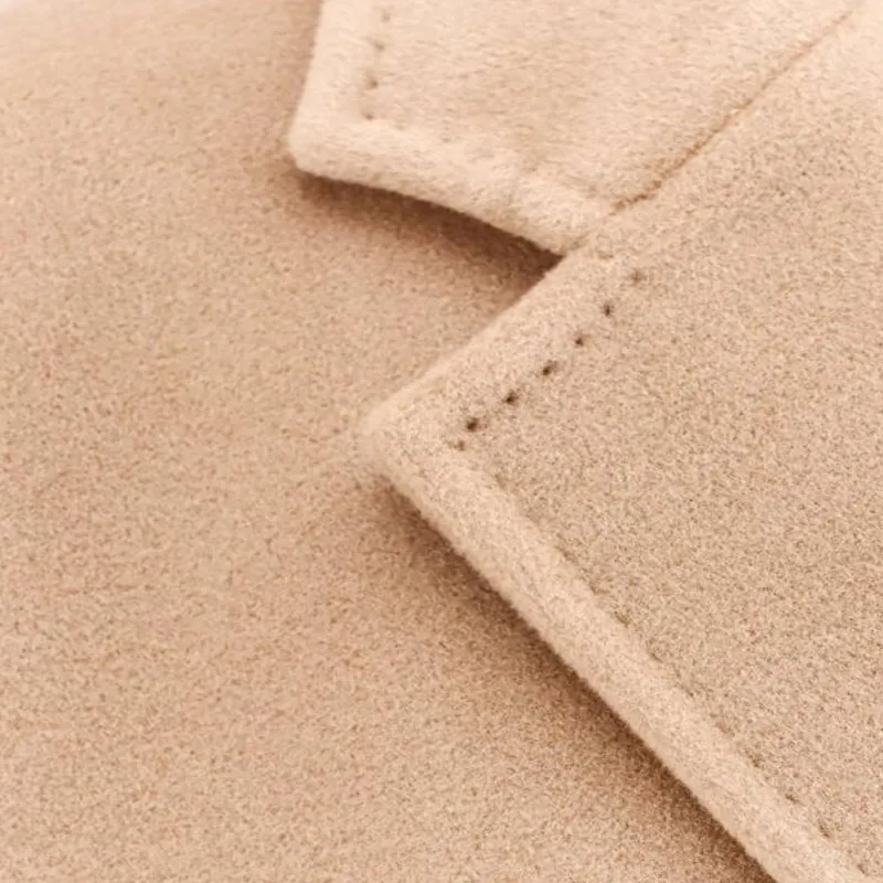 MaxMara Double-Breasted Long-Sleeved Coat-2