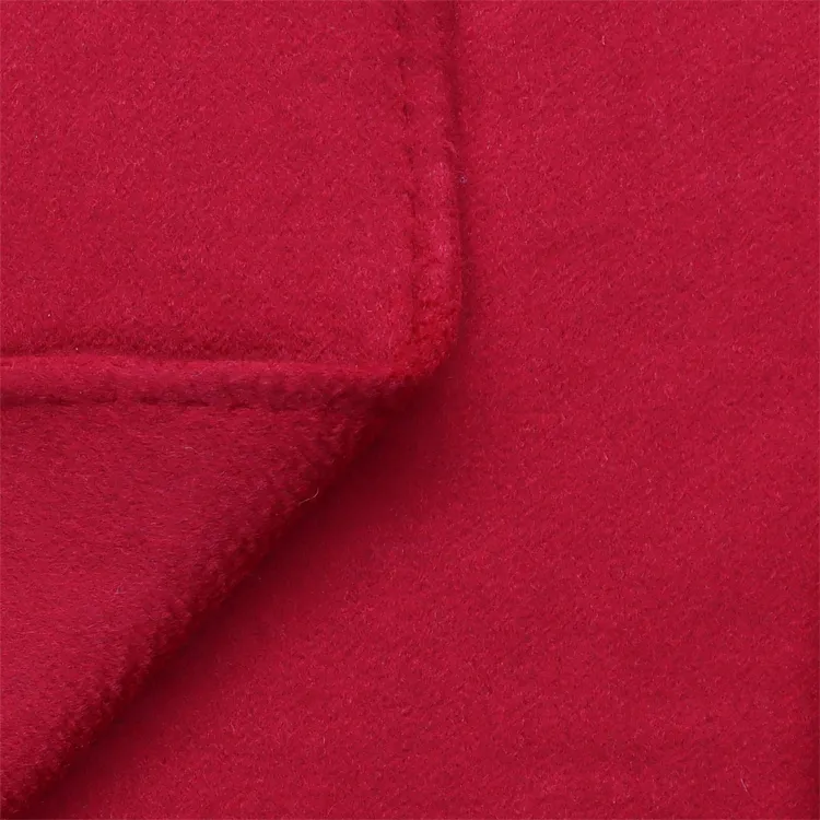 MaxMara Labbro Series Velvet-feel Coat Women's Red-5