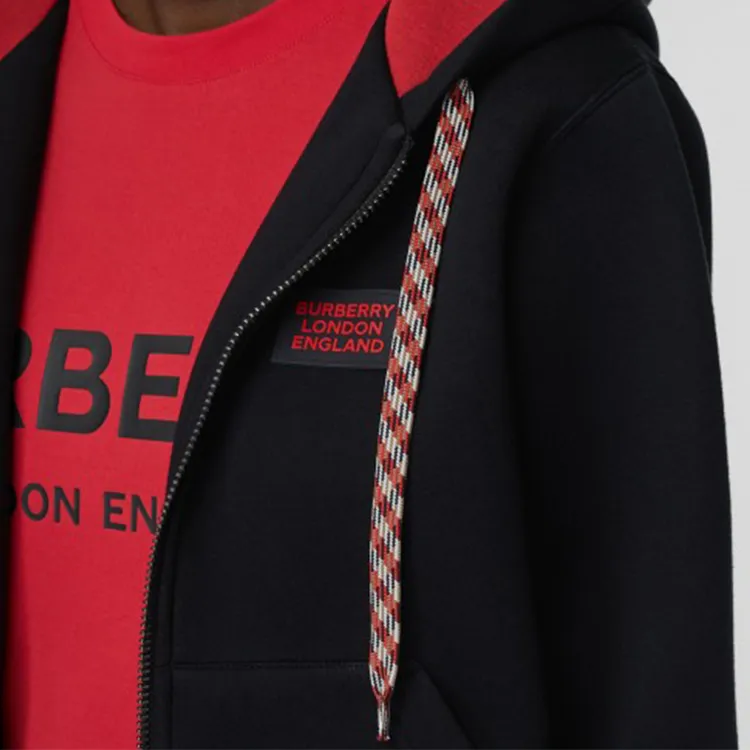 Burberry Sweatshirt Jacket Women's Black-4