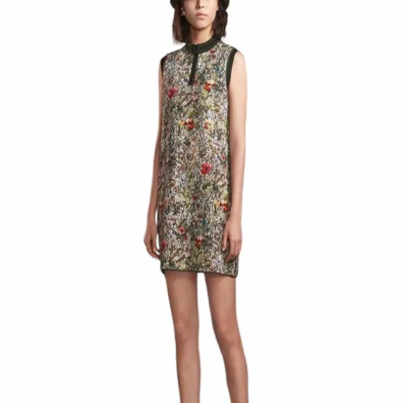 DIOR Dior Quarterly New Products Sleeveless Dress Women's Multicolor-3