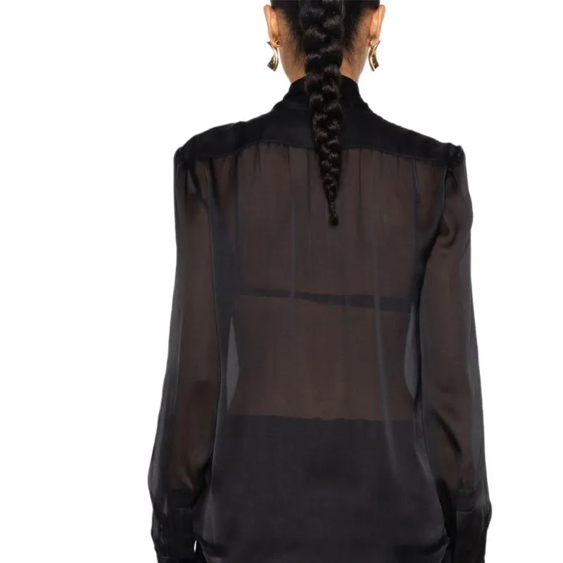 SAINT LAURENT Silk Shirt-5