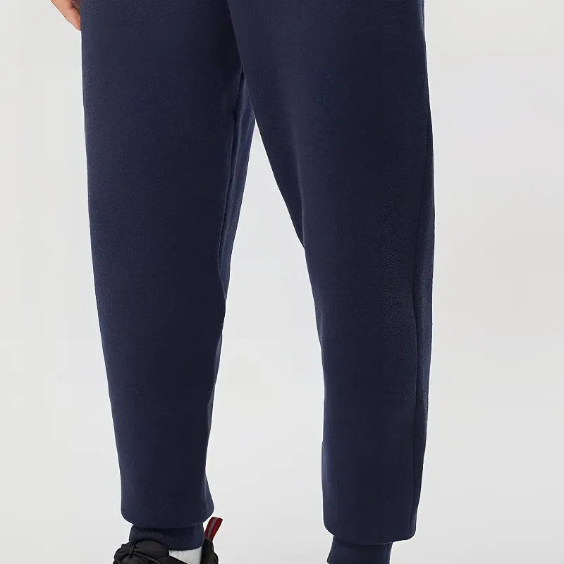 Burberry Embroidered Monogram Cashmere Track Pants-5