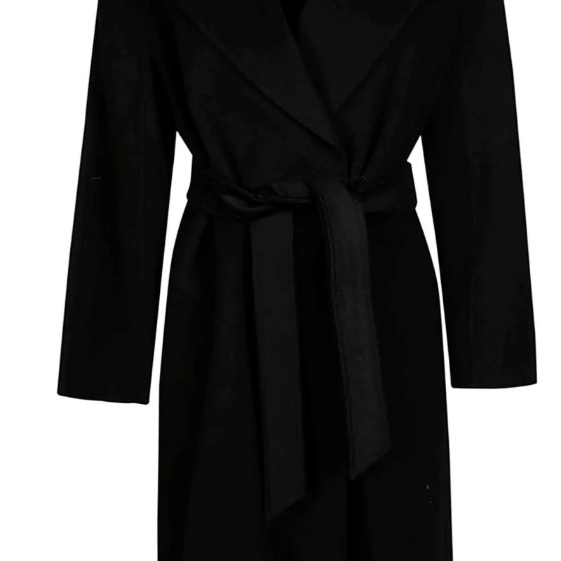 MaxMara Belted Mid Length Coat-4