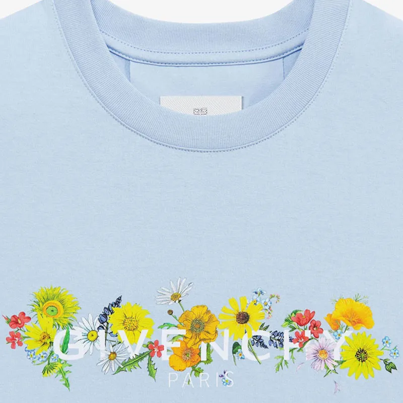 GIVENCHY SS22 T Shirt Women's Blue-5