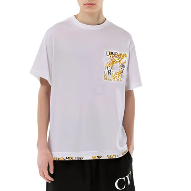 VERSACE JEANS COUTURE Logo print T shirt-3