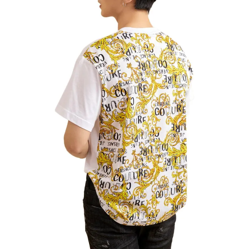 VERSACE JEANS COUTURE Logo print T shirt-4