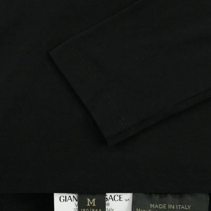 VERSACE T Shirts Men Black-3