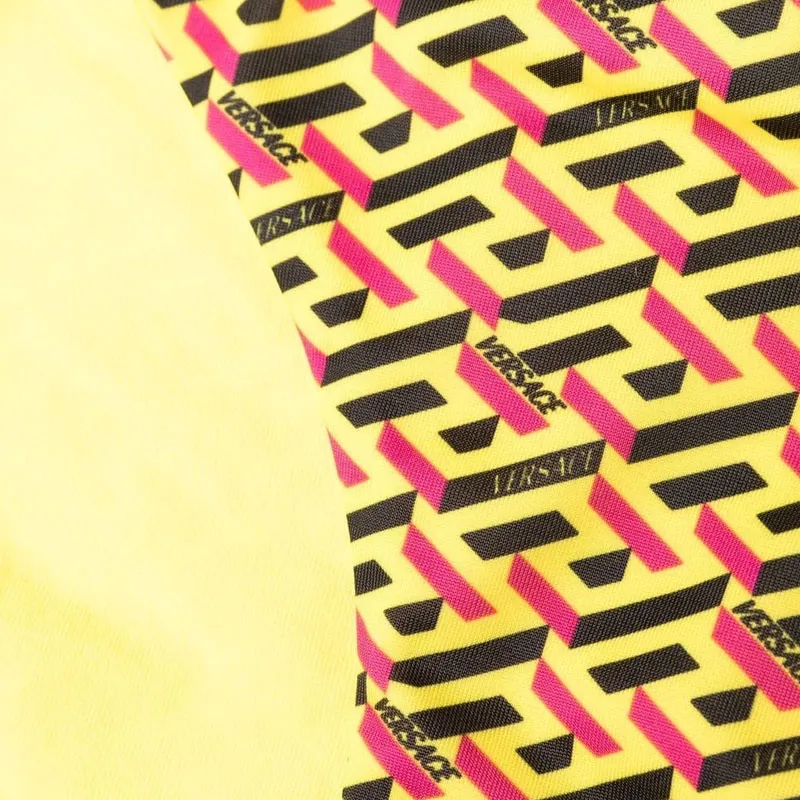 VERSACE Greca Signature Print Bikini Bottom 'Yellow/Multicolor'-3