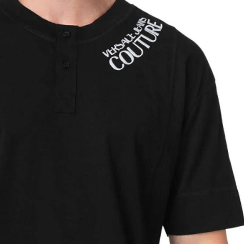VERSACE T Shirts Men Black-4