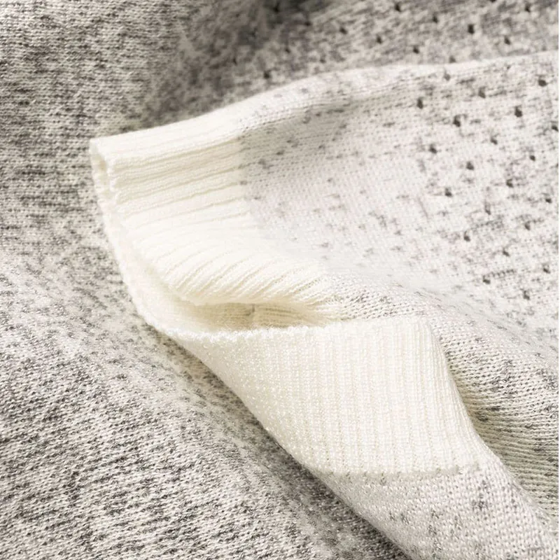 FENDI Cashmere Sweaters Women's Gray-5