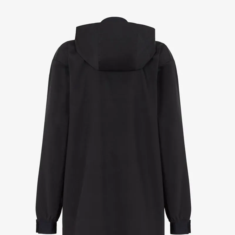 FENDI Trench Coats Women's Black-4