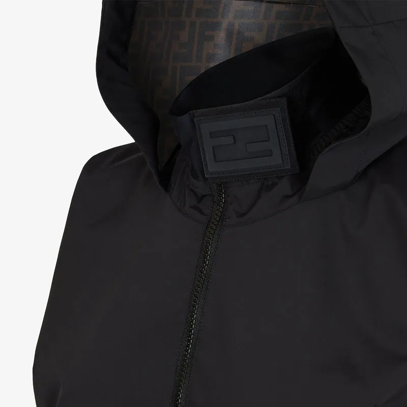 FENDI Trench Coats Women's Black-2