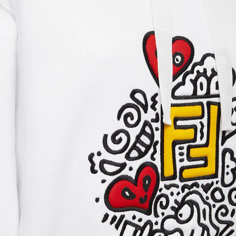 FENDI Sweatshirts Women's White-2