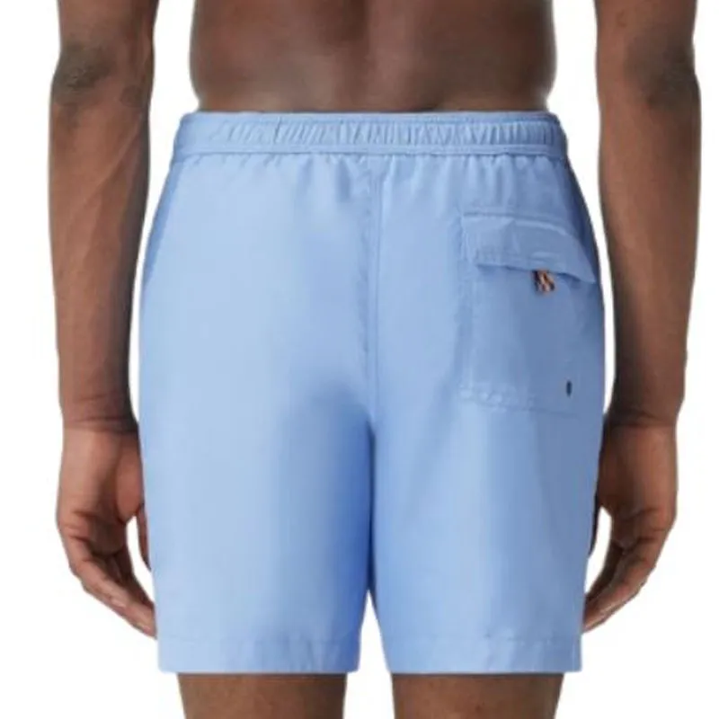 Burberry Swimming Shorts Men's Blue-2