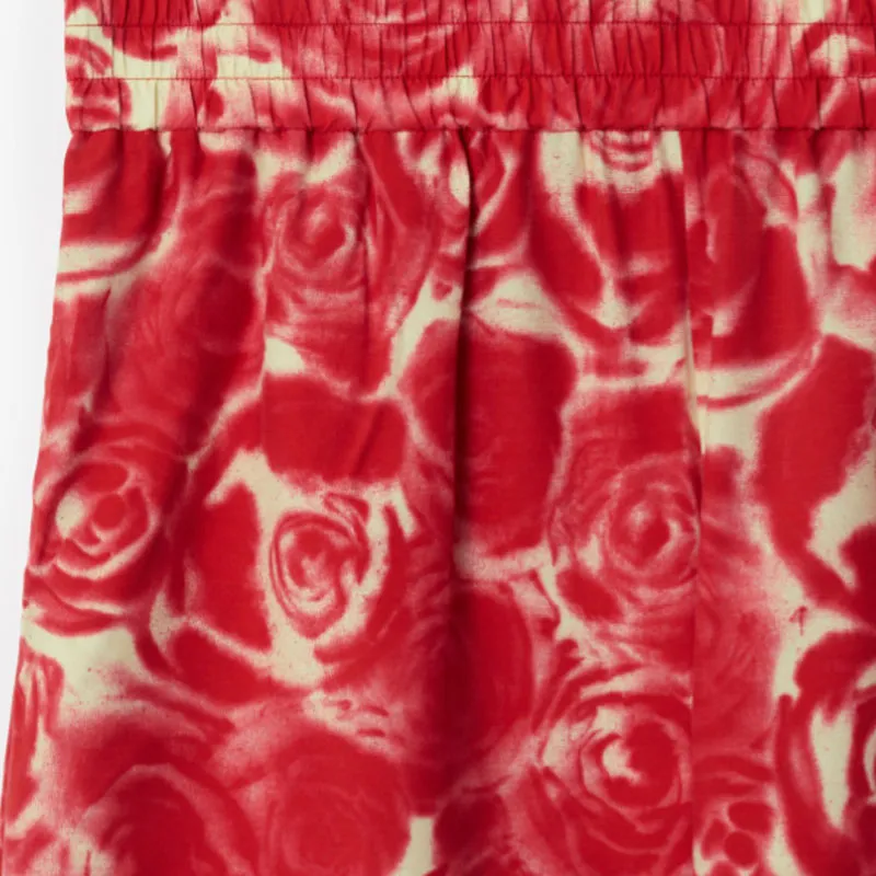 Burberry Rose Shorts Casual Shorts Men's Red-4