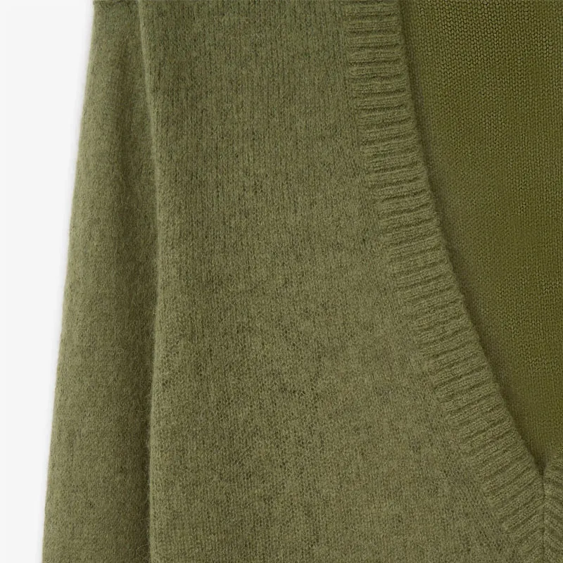 Burberry Alpaca Wool Blend Sweater Men's Green-2