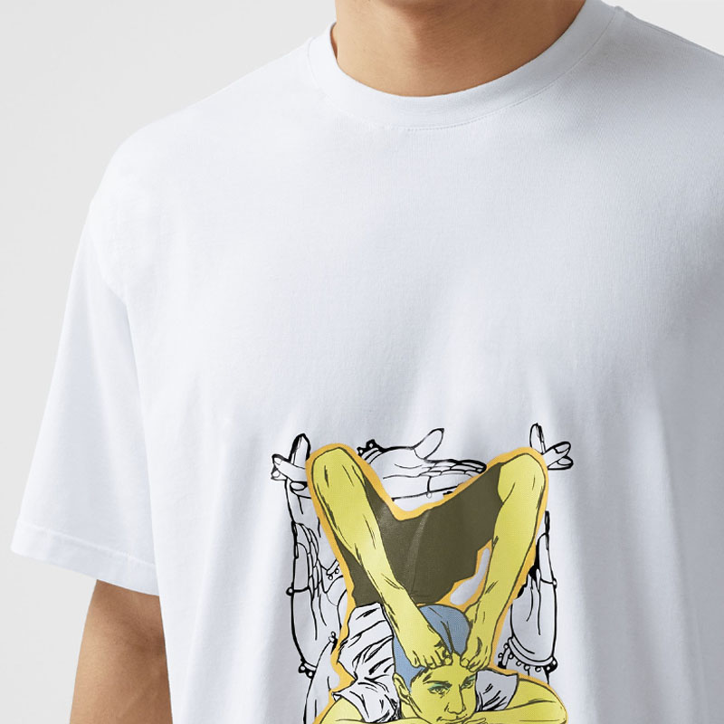Burberry T-Shirts Men White - POIZON