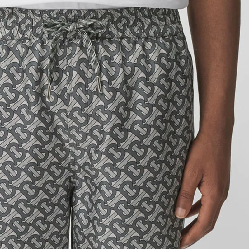 Burberry Casual Shorts Men Gray-4