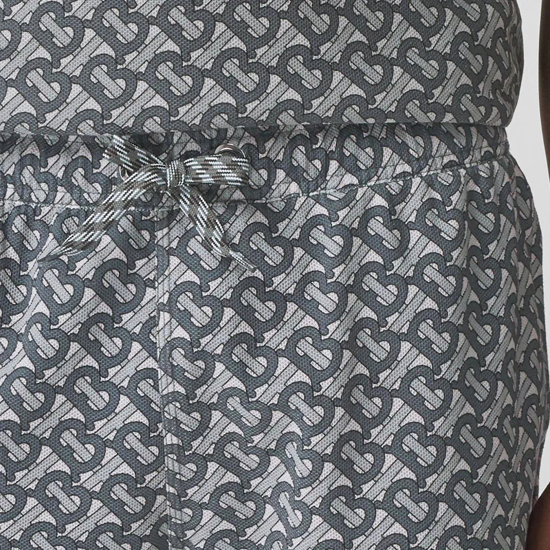 Burberry Casual Shorts Men Gray-4