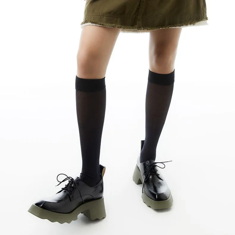 Lost In Echo Derby Shoes Women's Black-5