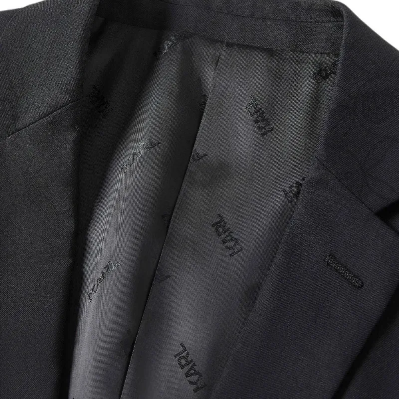 KARL LAGERFELD FW24 Business Suit Men's Black-4
