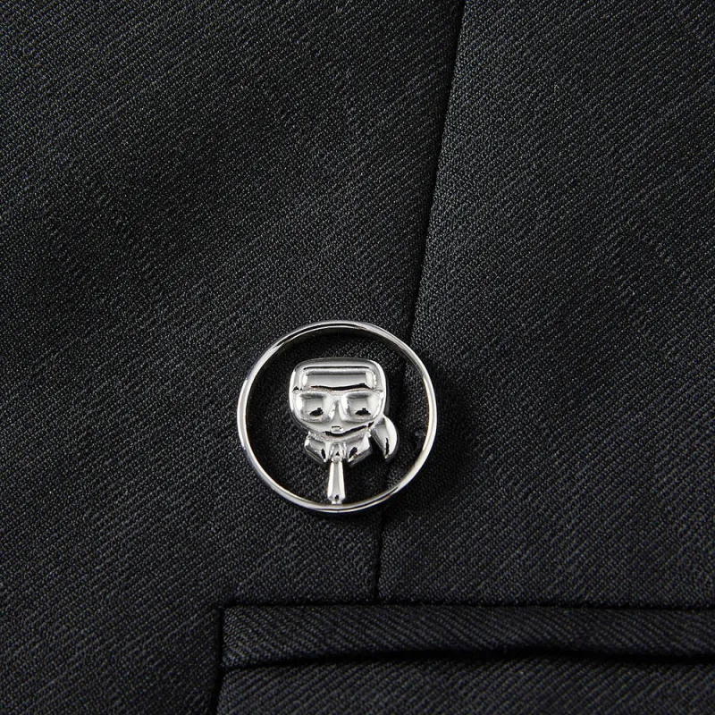 KARL LAGERFELD FW24 Business Suit Men's Black-2